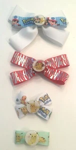 Handmade Hair Bows - Anime - Pokemon - Elastic Headband - Picture 1 of 2