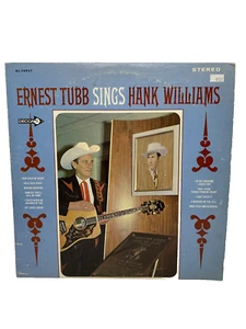 Ernest Tubb Sings Hank Williams LP Decca DL 74957 Stereo Country - Picture 1 of 11