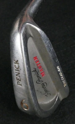 Harvey Penick Master Take Dead Aim Golf Club RH 6 Iron Steel Shaft - Image 1 of 4