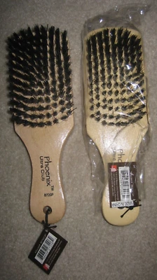 One (1) J&D Luxor Phoenix Ultra Club Hair Boar Bristle Brush B720P Contoured