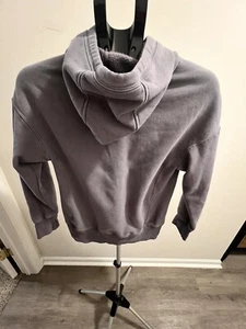 Athleta Girl Sweatshirt Hoodie Pullover Jacket Girl's Size L 12 Lavender Gray - Picture 1 of 2