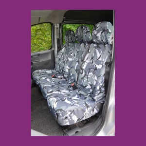 Cubiertas delanteras de 3 asientos para Peugeot Expert 2007-2016 impermeable impermeable a medida - Imagen 1 de 3
