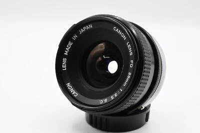 Lente de enfoque manual Canon 28 mm SC Breach Mount f/3,5 FD - muy bonita Foto 1 de 2