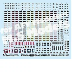 Passion 1/35 German Insignia Decal Set - Picture 1 of 1