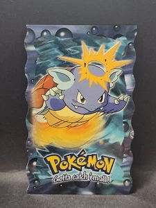 Wartortle 8 of 12 Die Cut 1999 Topps Pokémon - Picture 1 of 3
