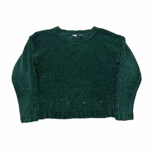 Freeze Frame Sweater Girls M Y2K Retro Fuzzy Vintage Cropped Goth Cyber - Picture 1 of 5