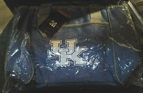 Logo Brands NCAA Kentucky Wildcats Unisex 16 Can Cooler Tote One Size Team Color Cover