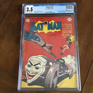 Batman #52 (1949) - ¡Joker! - CGC 3.5 - Imagen 1 de 2