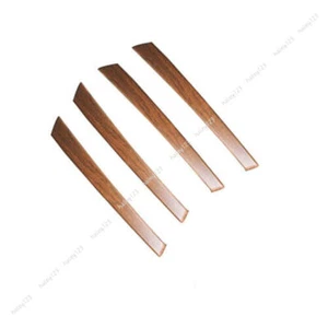 Wood Grain Door Armrest Door Handle Cover Trim For Toyota Highlander 2008-2013  - Picture 1 of 8