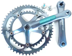 PÉDALIER CAMPAGNOLO CENTAUR DOUBLE 10 SPEED ULTRA DRIVE 52/39 - 170 NEUF - Photo 1 sur 3