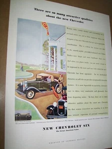 1931 Chevy Cabriolet Cabriolet -rumble- large-mag car ad- Golf Country Club - Bild 1 von 1