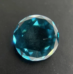 0.87 Ct Blue Salt And Pepper Diamond Loose Lab Grown Diamond Round Cut Diamond - Picture 1 of 11
