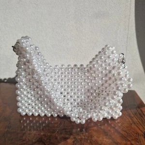 Tasche, Perlentasche. Hochzeitstasche, Exklusiv. - Bild 1 von 4