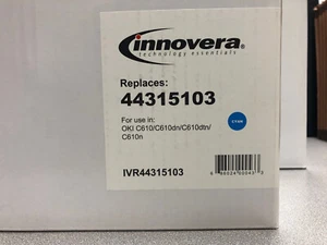 Innovera CYAN Drum Unit Replacement for Oki 44315103 C610/C610dn/C610dtn/C610n - Photo 1/2