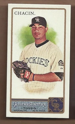 2011 Topps Allen and Ginter Mini A and G Back #4 Jhoulys Chacin - BB - Image 1 of 2