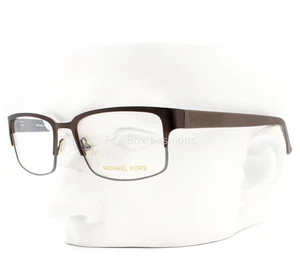 Michael Kors Eyeglasses Glasses MK 347M 228 Satin Brown / Matte Temple 54-17-140 - Picture 1 of 8