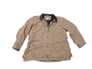 Carhartt Canyon Canvas Sandstone Coat Jacket 3XL Rancher Long Brown Workwear - Picture 1 of 11