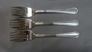 Wallace Casino 3 Salad Forks 7 3/8" - Picture 1 of 2