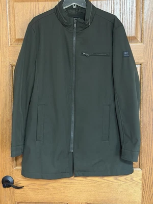 Kenneth Cole New York Men's Softshell Jacket Water Resistant XL Dark Green New - Image 1 of 4