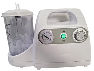 Máquina de succión dental portátil Unidad de succión de flema de vacío de emergencia oral EE. UU. - Imagen 1 de 8