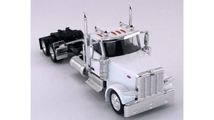 HO Logistics Peterbilt 589 Day Cab Tandem Tractor #589071 HO 1/87 Scale, White - Picture 1 of 3