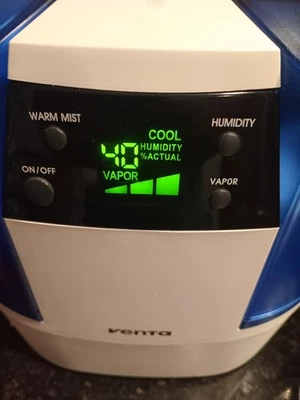 Venta-Sonic Humidifier VS 207 Digital Ultrasonic VS207 Warm Cool Mist - Image 1 of 4