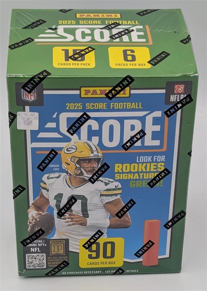 Lot of (4) 2025 Panini Score Football Blaster Bo Cards