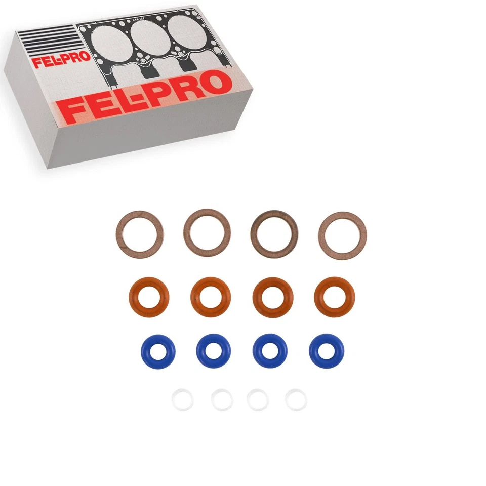 Fel-Pro Fuel Injector O-Ring Kit For 2009 Audi A3 Quattro 2.0L L4 - Image 1 of 1