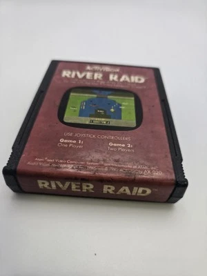 River Raid (Atari 2600) Game Cartridge NTSC Vintage Original - Image 1 of 3