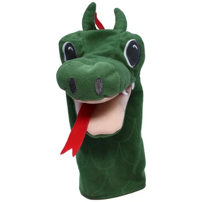 IKEA Drachenkopf, FANTASIVARLD Handpuppe 28cm Gebraucht - Bild 1 von 4