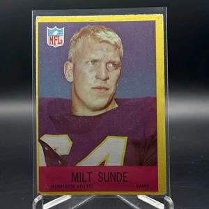 1967 topps football Milt Sunde - Bild 1 von 2
