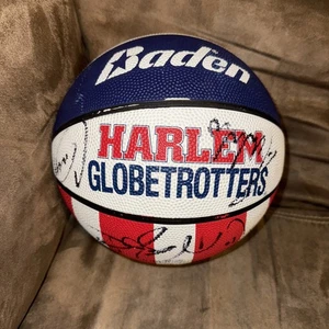 Harlem Globetrotters Full Size Basketball handsigniert signed 7 Unterschriften - Bild 1 von 15