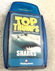 Top Trumps Sharks Winning Moves Card Game Collectable Facts and Stats