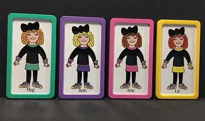 Pressman LETS GO SHOPPING Juego de Mesa Piezas de Repuesto 4 PLATOS DE VESTIR MODA Foto 1 de 4