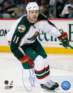 Owen Nolan Minnesota Wild Sharks Quebec Signed Autograph Auto  8x10 Photo Pic - Picture 1 of 1