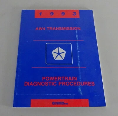 Manual De Diagnóstico Transmisión Chrysler AW4 De 1993 - Imagen 1 de 4