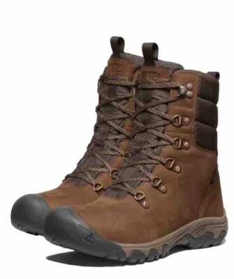NEW KEEN Women’s Size 7 M Greta Waterproof Insulated Boots 1027717 Bison/Java - Image 1 of 4