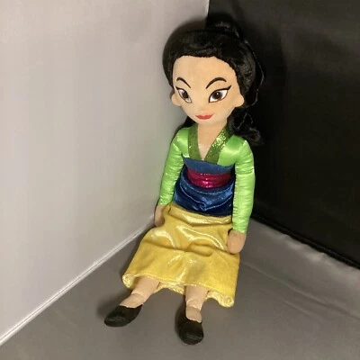 Juguete de peluche de peluche TY Sparkle Mulan Disney Princesa Beanie Buddy Foto 1 de 2