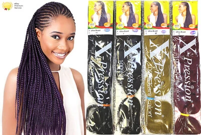 Xpression Ultra Braid Kanekalon Braiding Hair Extensions Original (Tracked Post)