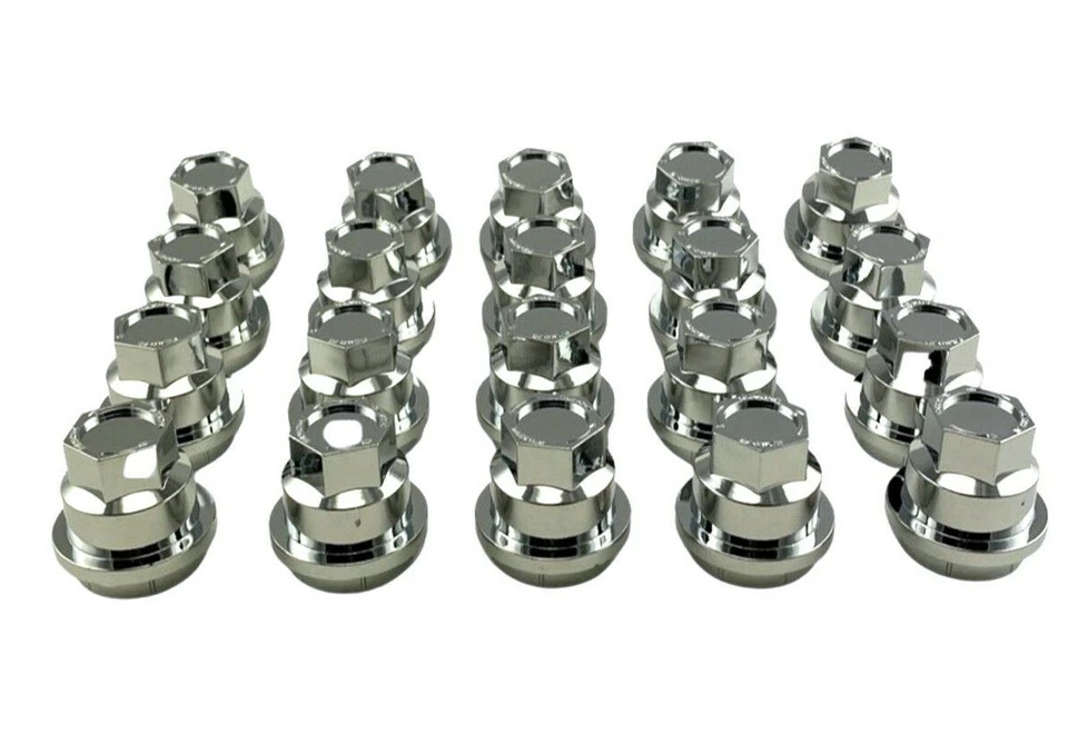 20x NUEVAS tapas de tuercas cromadas Chevy S10 Blazer GMC Sonoma Jimmy 1994-2005 Foto 1 de 4