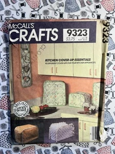 McCall's Pattern 9323 Kitchen Cover Up Essentials Kitchen Appliance Covers FF - Picture 1 of 2