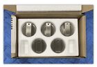 WOLF 36”PRO STAINLESS KNOB SET (5pc) FOR CG365PS COOKTOPS, see pics.