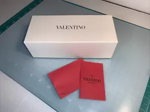 Confezione Regalo Vuota Originale Valentino Bianco 2 Pezzi 6x3x2" Autentico Designer Vendita al Dettaglio - Foto 1 di 14