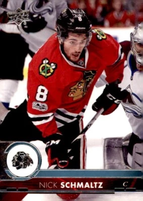 2017-2018 Upper Deck Hockey #42 Nick Schmaltz Chicago Blackhawks Series 1 - Image 1 of 2