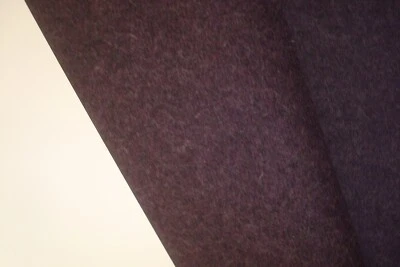 4 Yds Designtex WOOL nylon Fabric Coat Dk Purple 17 oz Upholstery Heavy 144" BTP - Image 1 of 4