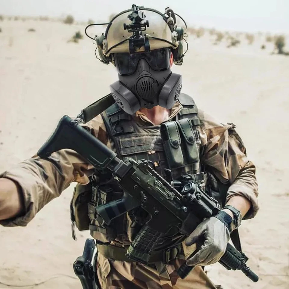 M50 Tactical Mask For Airsoft CS Cosplay Costume Halloween Party Full Face New - Image 1 of 4