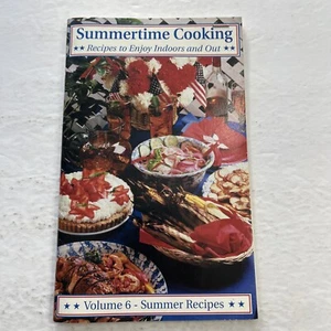 VFW Summertime Picnic Grilling Veterans Foreign wars Cookbook VTG Dessert salad - Picture 1 of 12