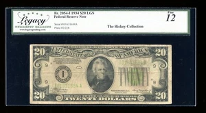 DBR 1934 $20 LGS FRN Minneapolis Fr. 2054-Ilgs Legacy 12 Serial I01631684A - Picture 1 of 2