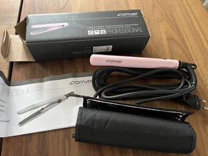 Reise Glätteisen rosafarben Comair Straighten & Go, Unbenutzt in OVP! - Bild 1 von 6