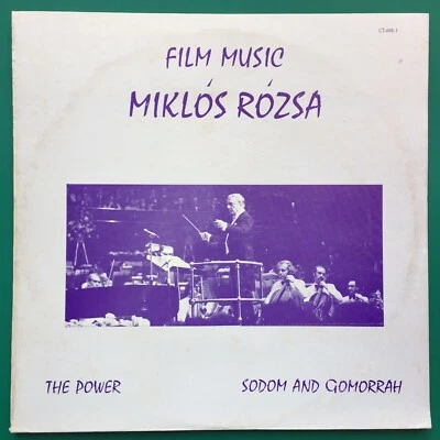 Miklos Rozsa Society SODOM GOMORRAH | POWER Soundtrack LP Private Recording RARE - Image 1 of 4